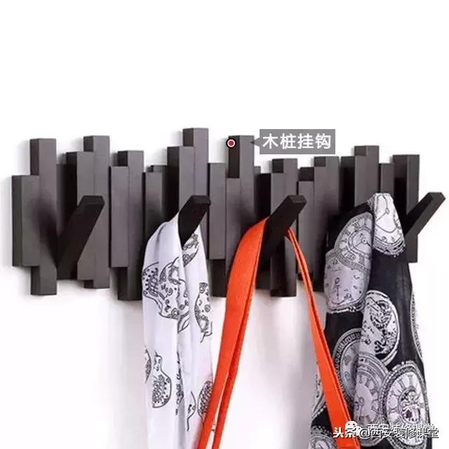 玄关挂钩可隐藏,有挂钩的玄关简洁美观好实用