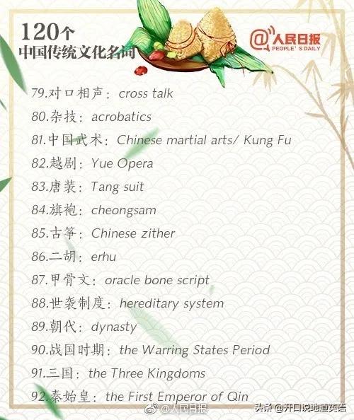 端午节的英语表达法,端午节英文表达