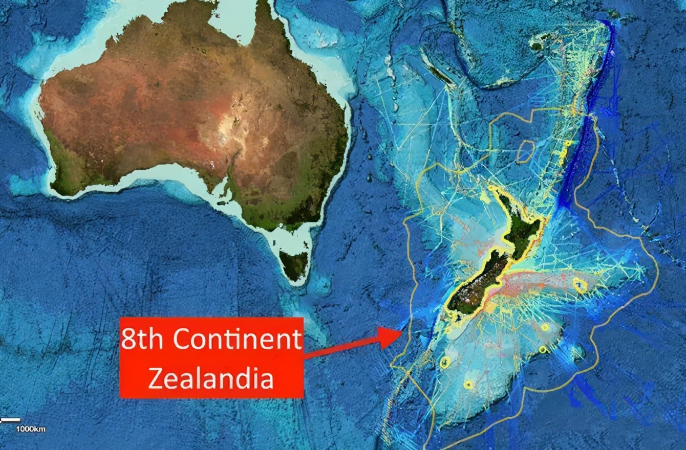 新西兰属于世界第八大洲,世界地理版图排名