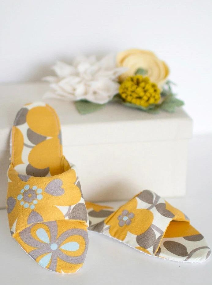 手工拖鞋制作教程简单又好看,手工制作布拖鞋教程