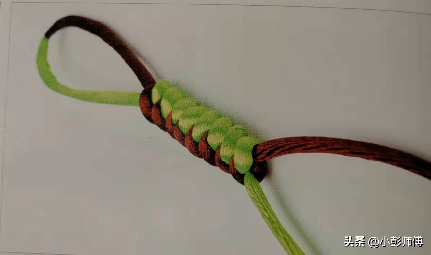 72号玉线编红色金刚结手链用多长,金刚结手链的完整编法活结