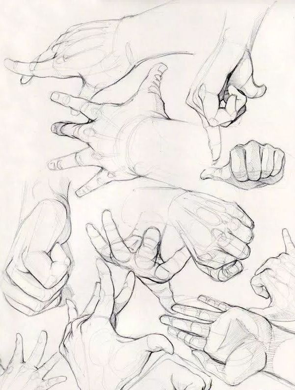 动漫人物手怎么画,画动漫人物手的画法