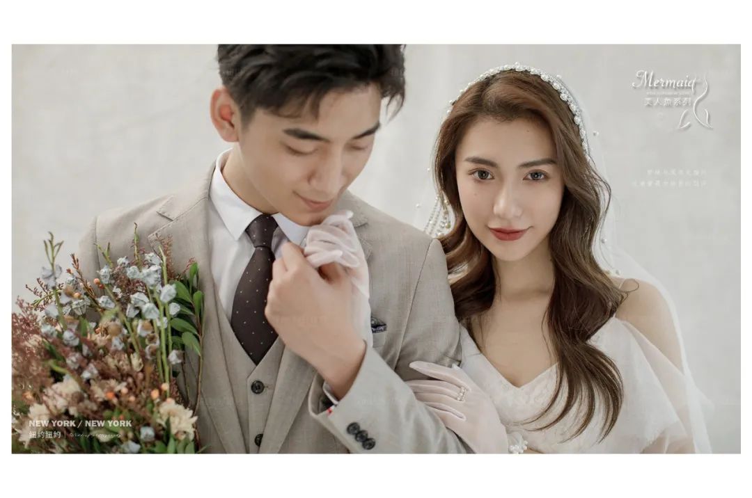 油画风格婚纱照礼服,法式婚纱照风格油画