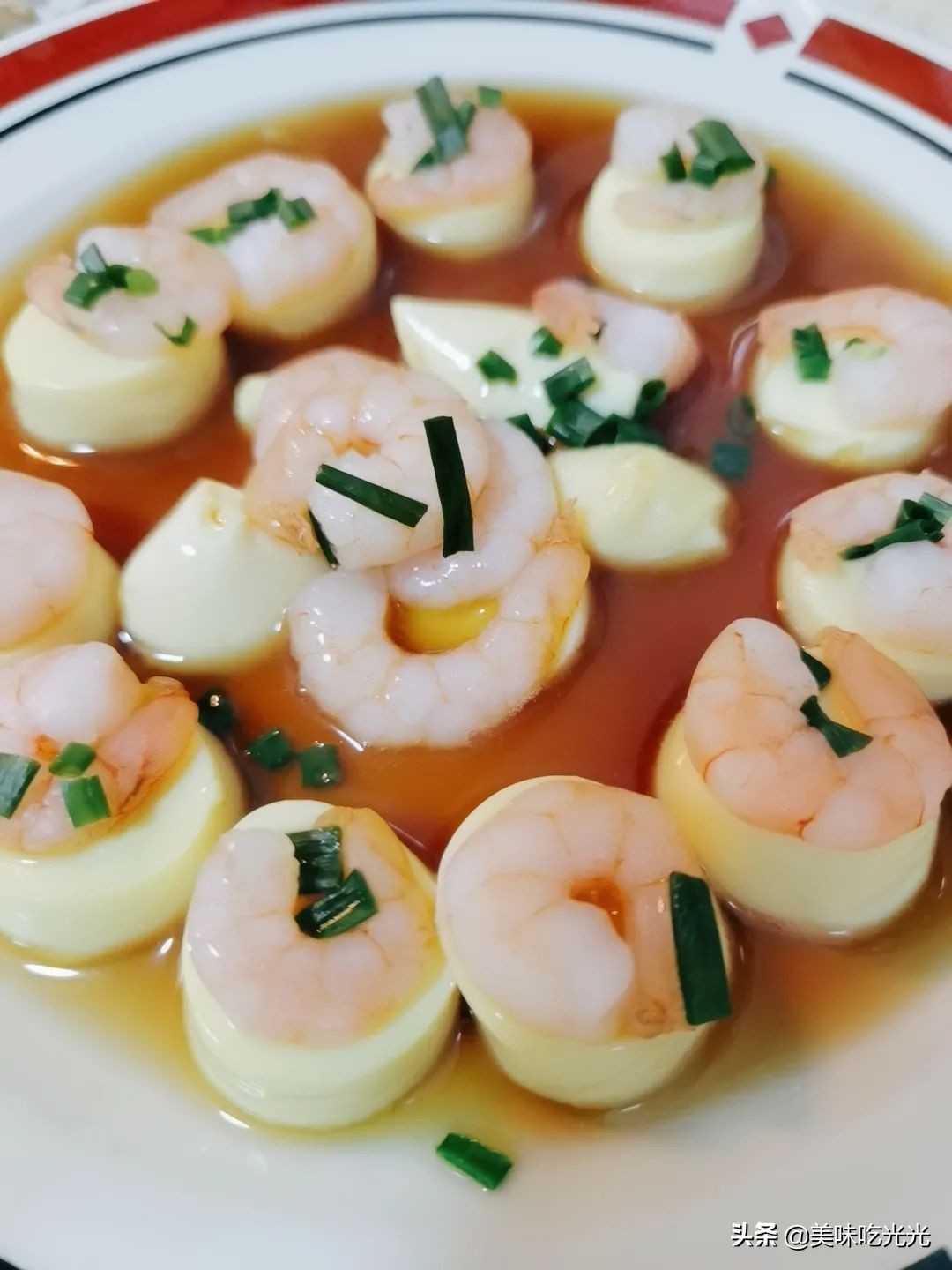 玉子豆腐蒸虾仁宝宝辅食,日本豆腐虾仁最过瘾的做法