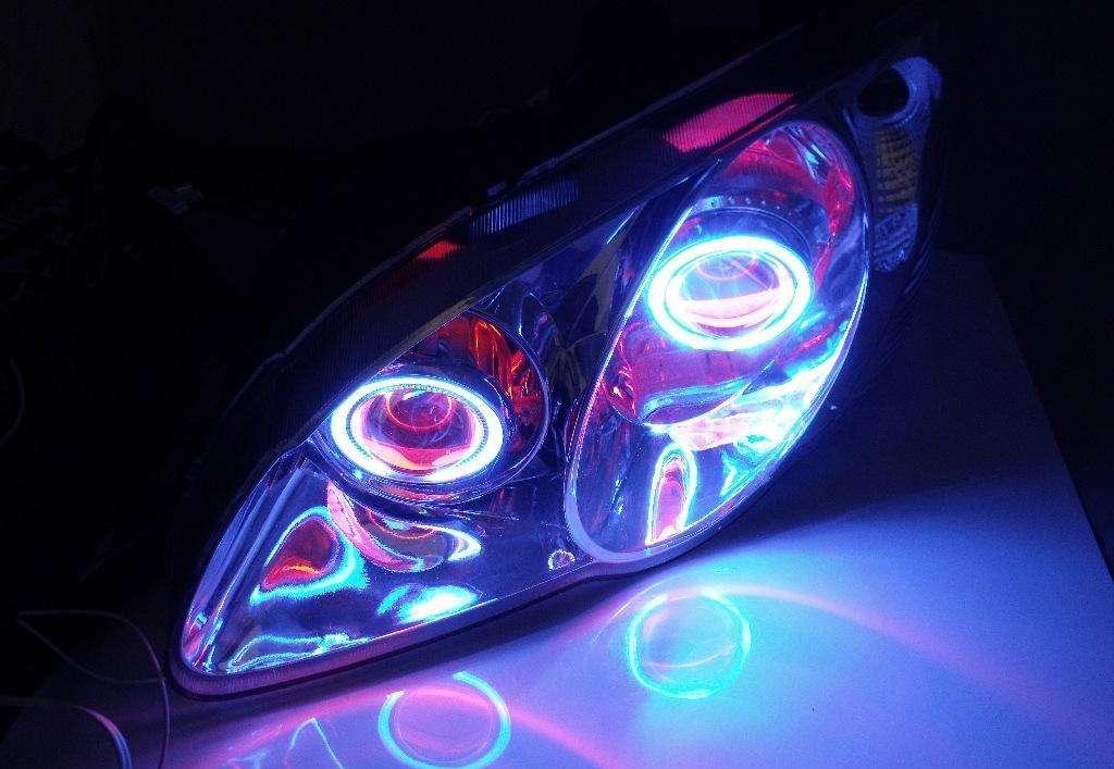车灯升级氙气灯好还是led灯效果好,车灯加装透镜用氙气灯还是led
