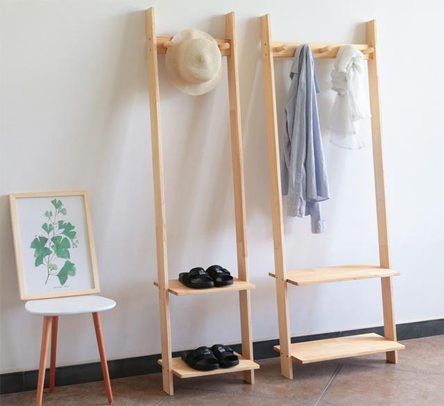 如何整顿混乱的挂衣架,收纳衣服结实又耐用的简易衣架