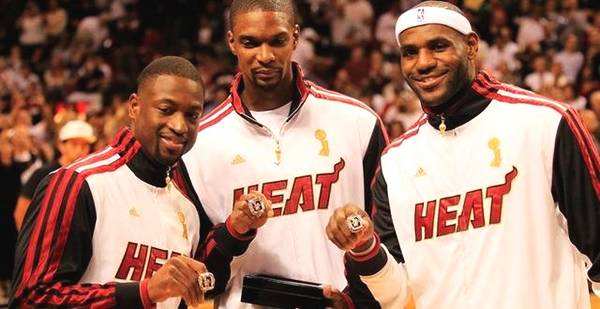 詹姆斯和韦德光辉岁月,韦德的经典庆祝动作