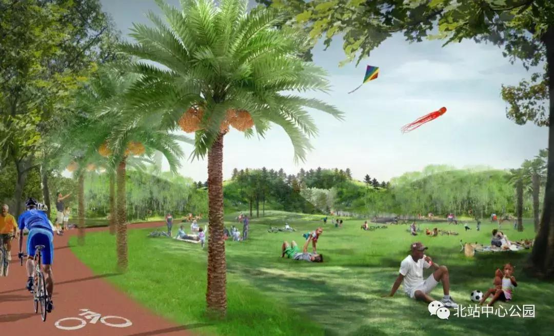 实拍深圳的一座公园,深圳有足球场的公园