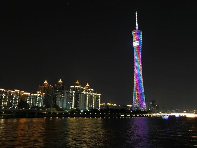 广州的最美夜景图片欣赏,广州珠江夜景图片大全
