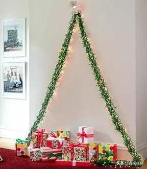 圣诞树是圣诞节的必备装饰,圣诞节最简单装饰