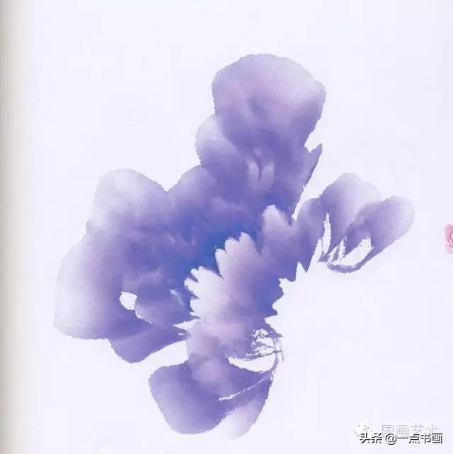 齐白石牡丹国画写意作品,写意国画牡丹的用笔技巧