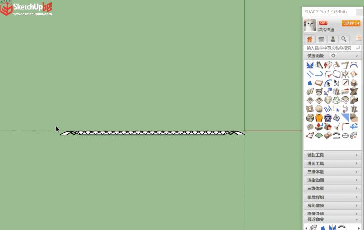 10分钟sketchup建模教程,sketchup建模思路