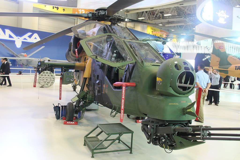 土耳其国产武器亮相海上军演,土耳其武装直升机和直10对比