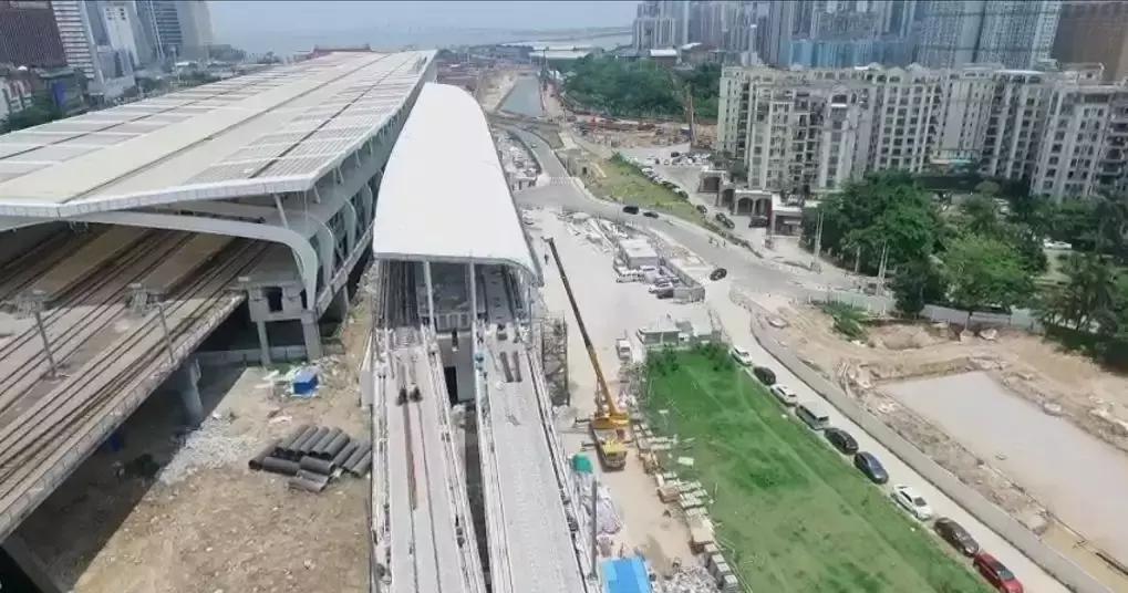 珠海轻轨站最新规划,珠海新城轨站