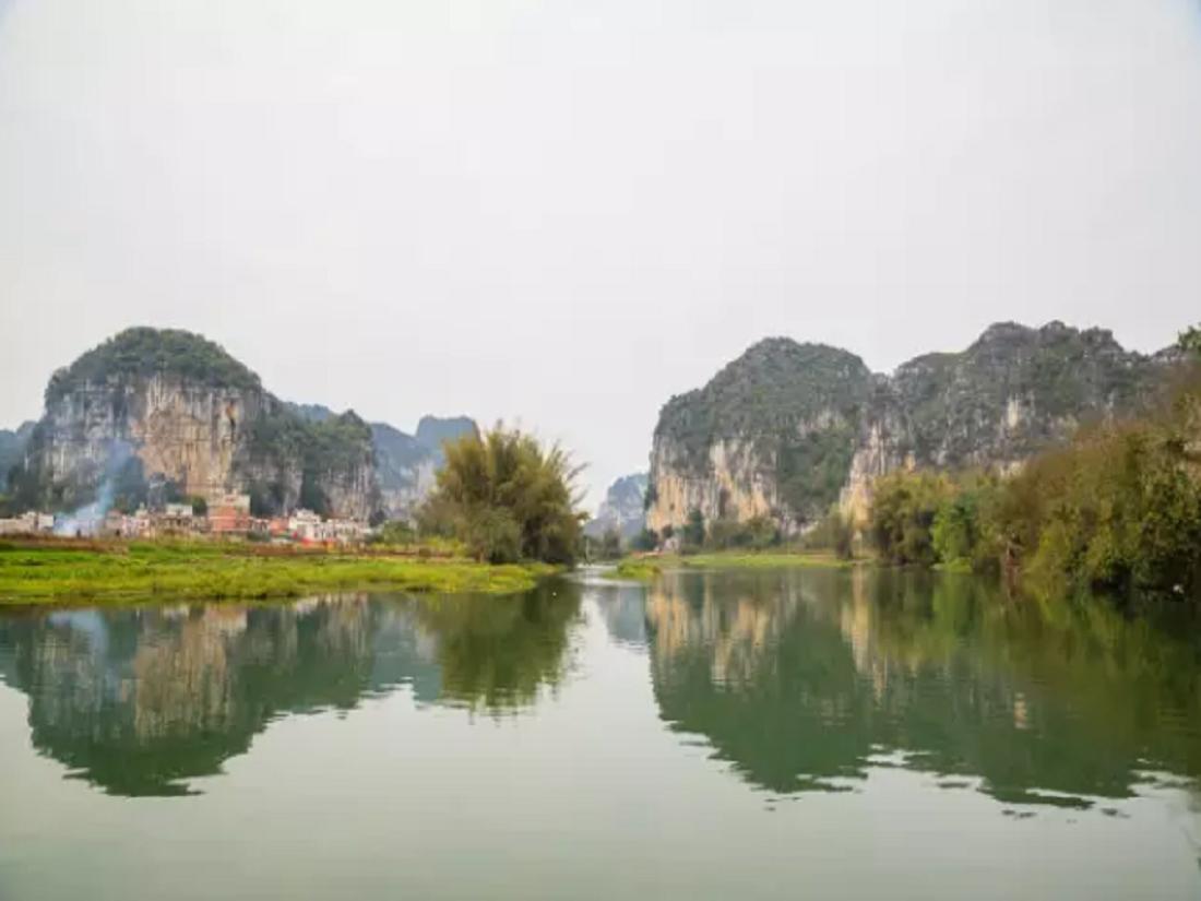 南宁上林三里洋渡景点大全,小桥流水人家宋式合院