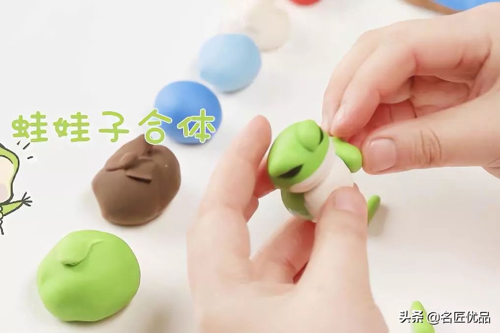 好玩又好看的粘土手工,简单的国庆节粘土手工方案
