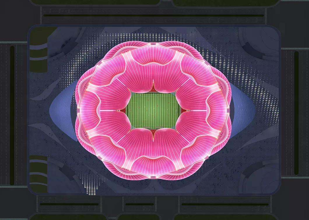 恒大足球场最新进展视频,恒大足球场惊艳亮相