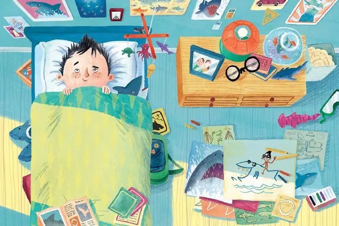 英国风情图画,天真浪漫的儿童插画