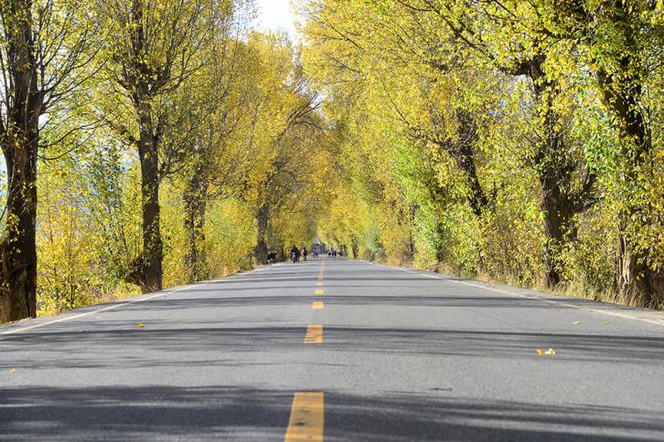 如精灵般存在的藏民们，守护在这片土地之上