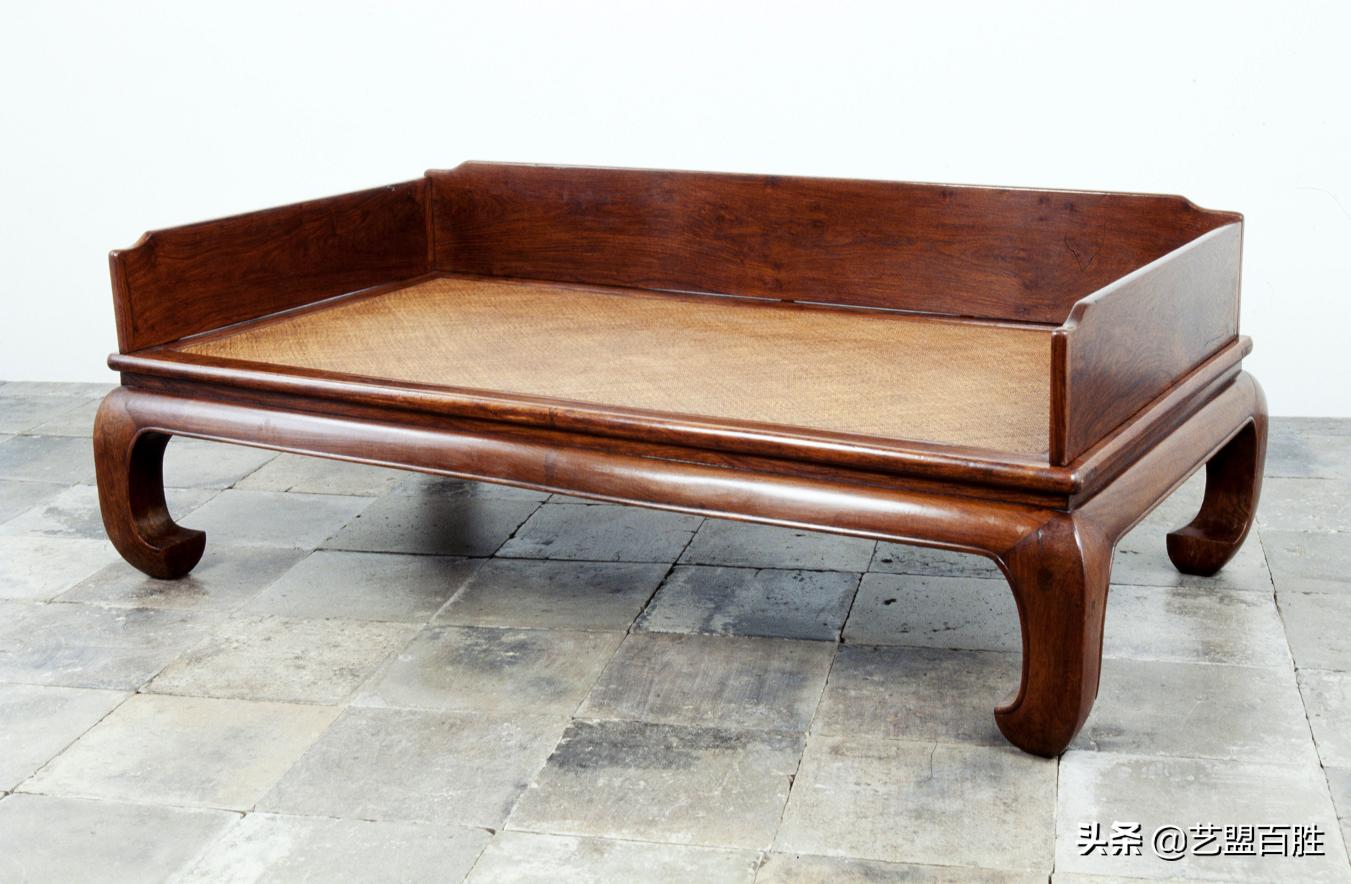 明清黄花梨罗汉床精品,明清黄花梨四扇屏风