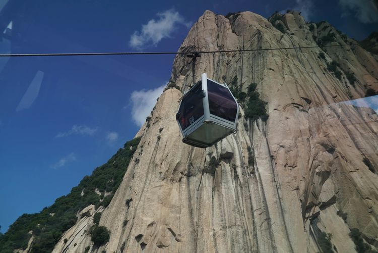 长空栈道登华山,惊心动魄登华山