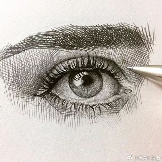 各种眼睛画法大合集,各种眼睛的画法教程容易记