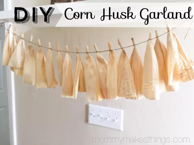 用玉米皮做的手工作品,手工玉米皮编席子教程