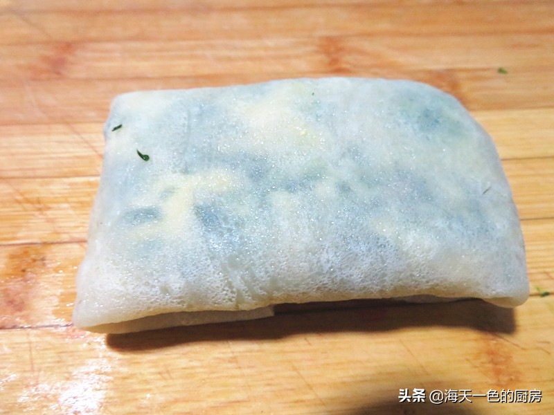 韭菜加山东煎饼的家常做法,正宗山东韭菜煎饼的做法全过程