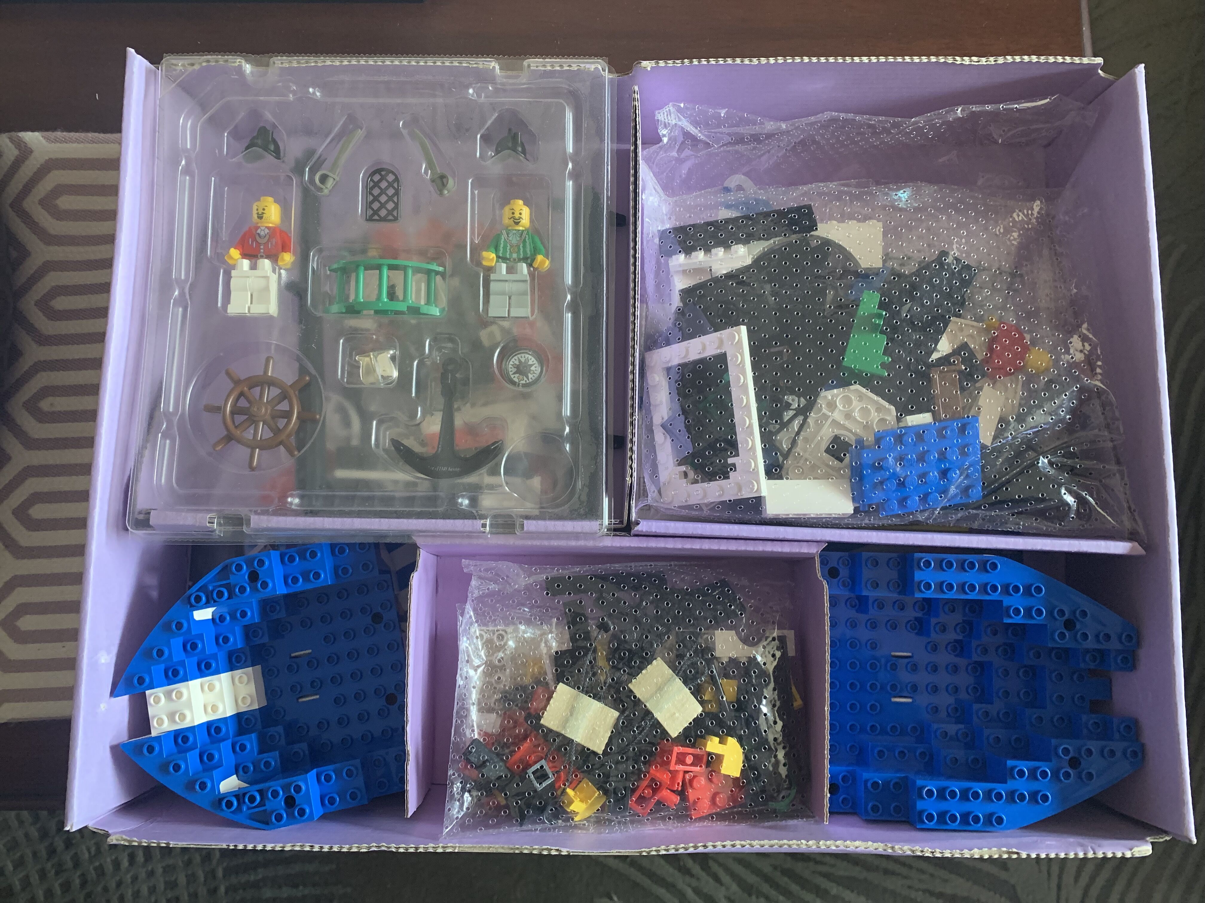 乐高加勒比海盗帝国战舰开箱测评,乐高海盗沉船测评