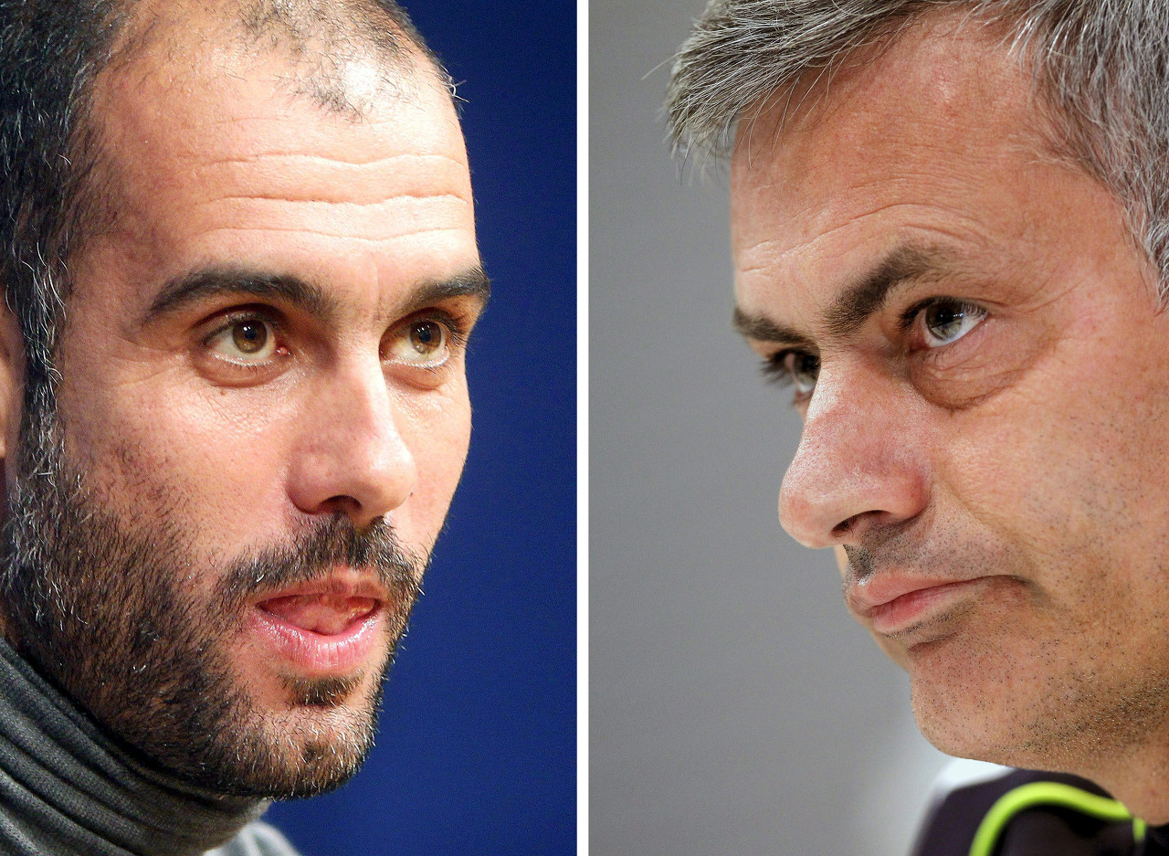 瓜迪奥拉和克洛普的交战,瓜迪奥拉穆里尼奥克洛普双娇