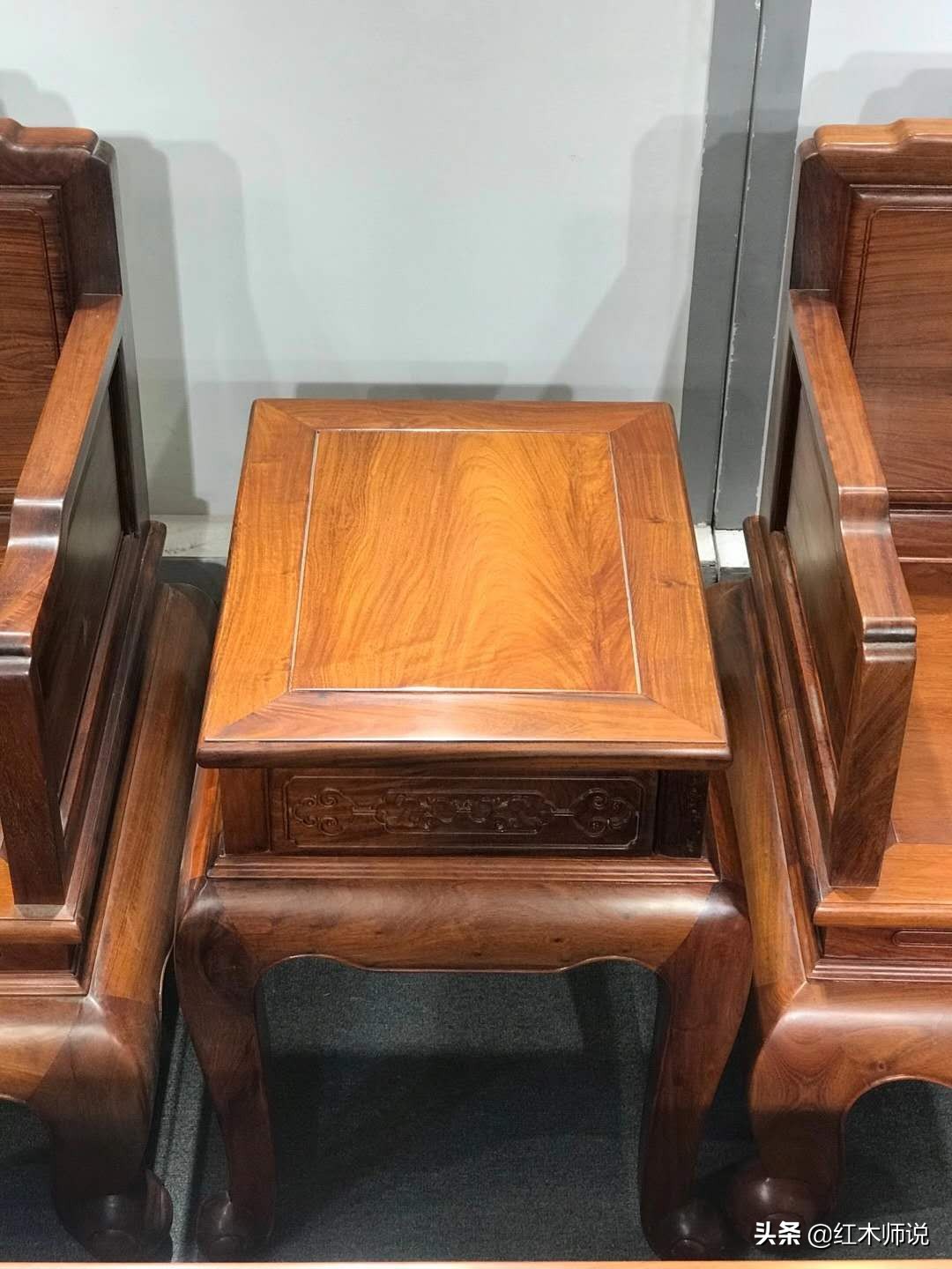 缅甸花梨经典独板沙发,缅甸花梨汉宫沙发六件套精品