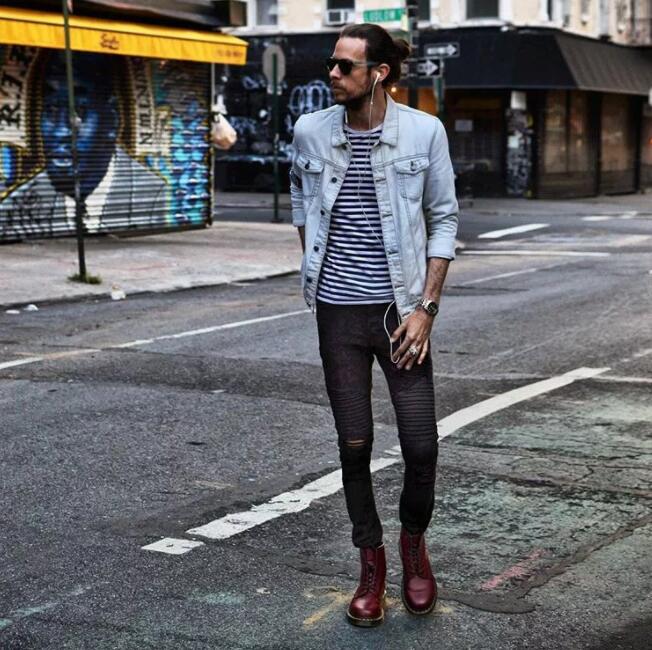 工装靴硬汉穿法,工装靴怎么穿出硬汉