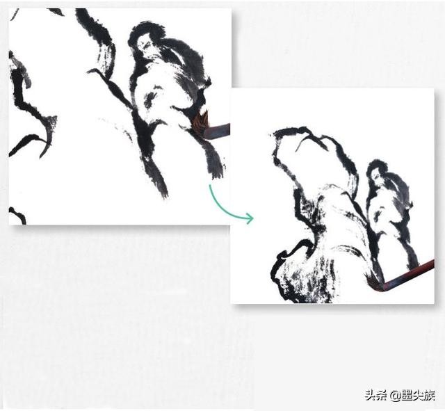 水墨画竹的写意画法,如何欣赏兰竹组合画