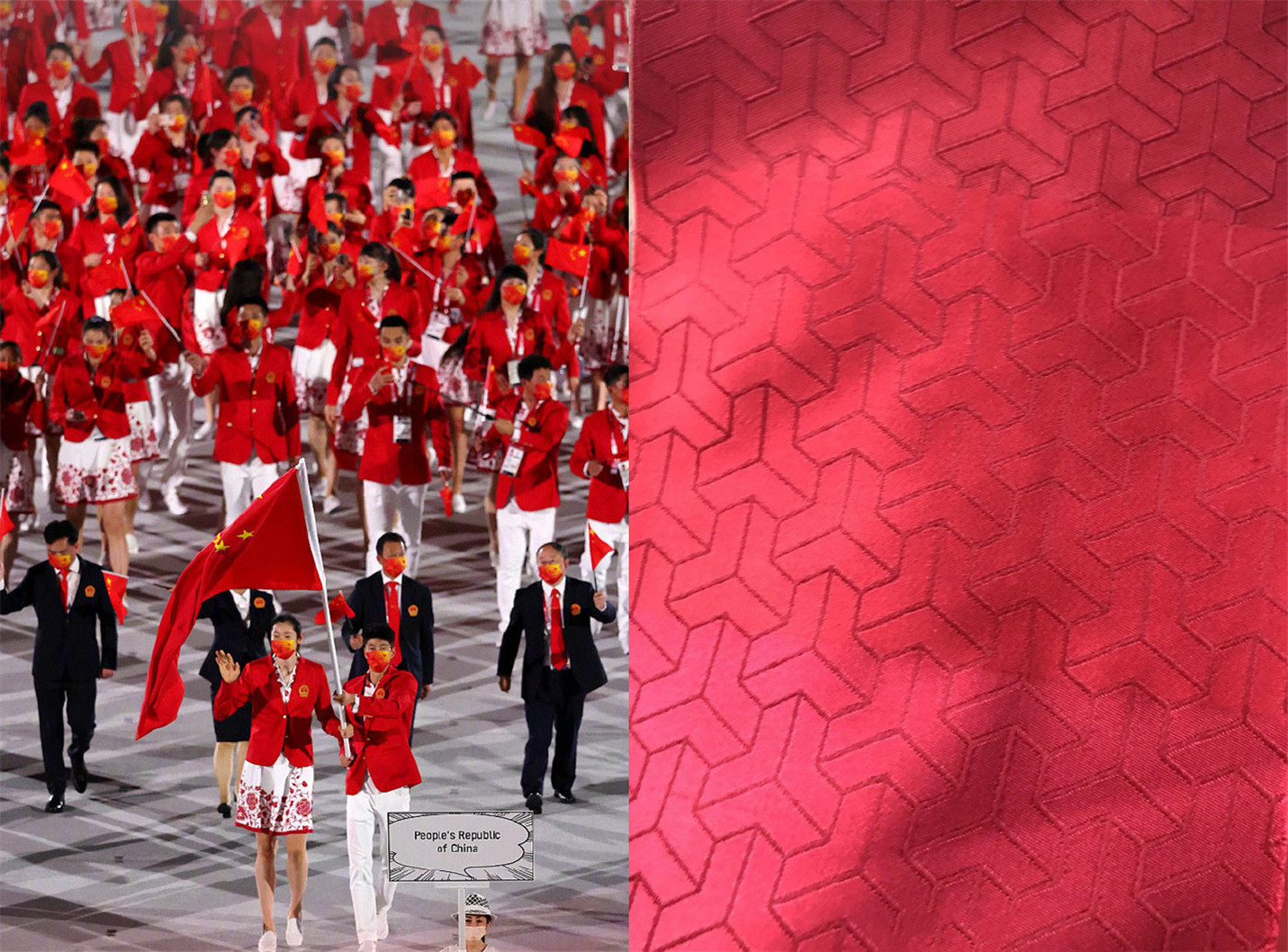 朱雪莹比赛服,东京奥运蹦床冠军朱雪莹晒金牌