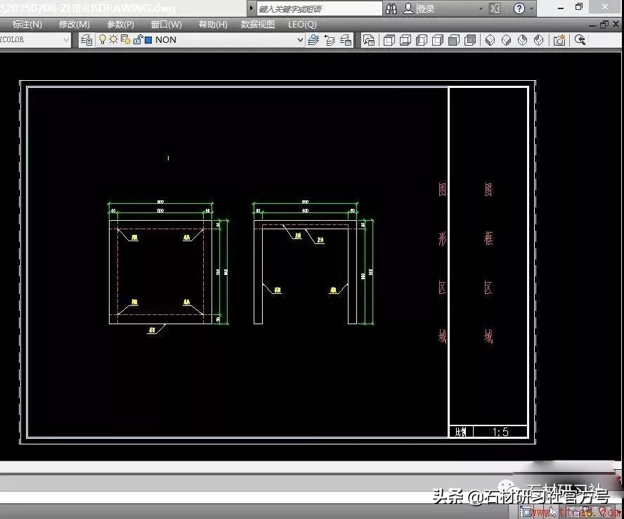 cad标注比例1:100怎么回事,cad模型空间如何使用不同比例标注