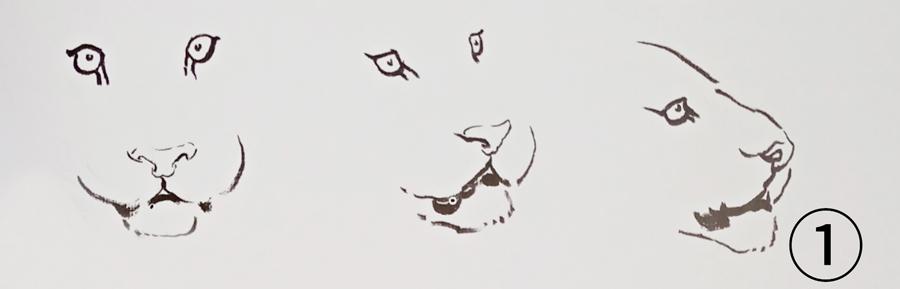 写意虎的画法教学视频,国画如何画虎教程图片大全