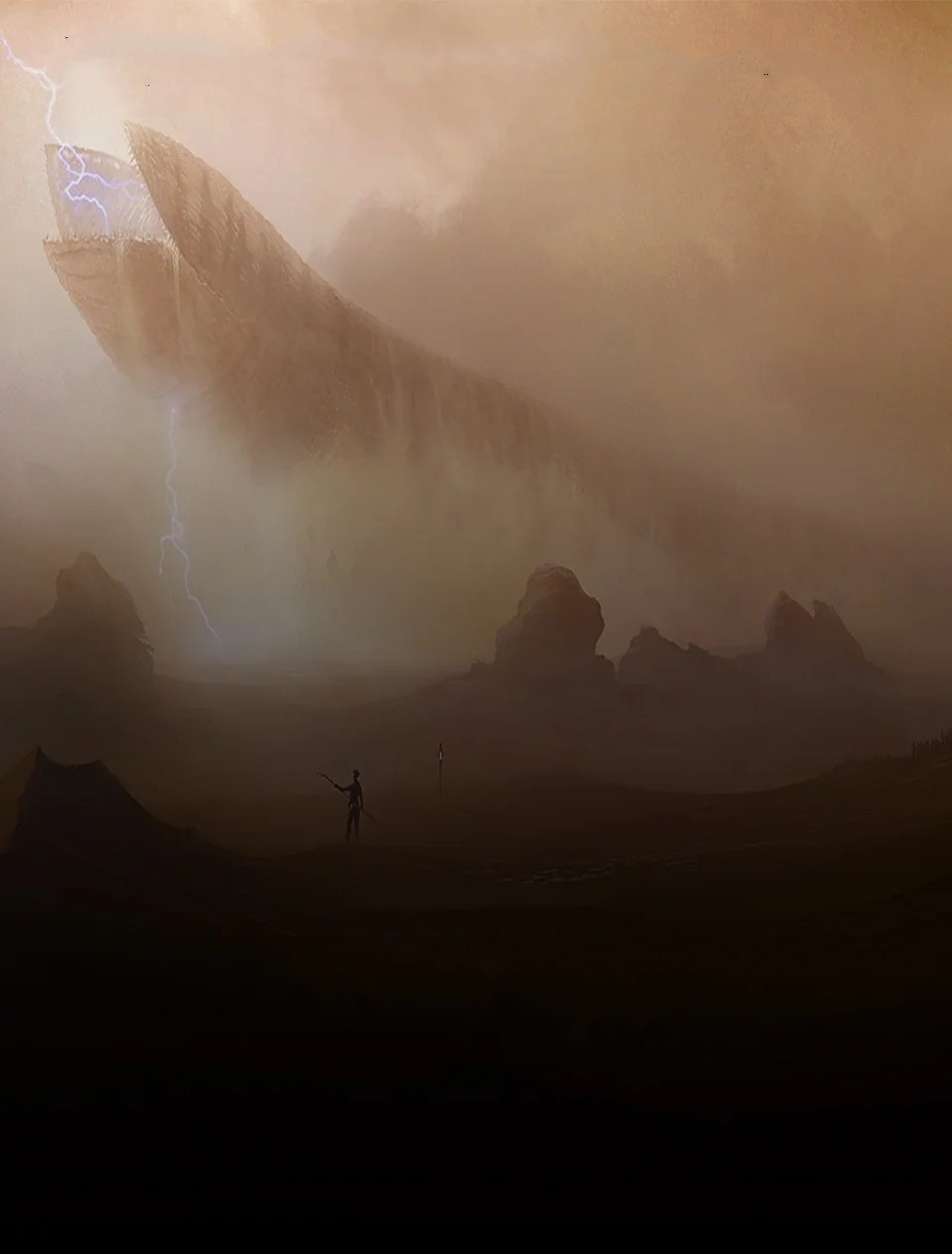 人类发现的未知生物沙漠巨虫,史前生物大沙虫