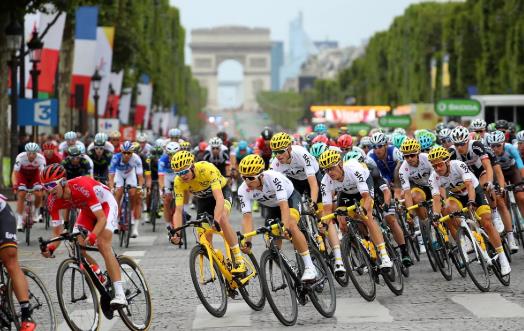 环法自行车赛比赛片段,环法自行车赛线上活动