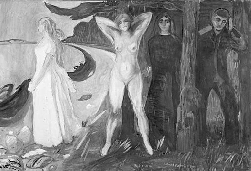 蒙克的画作,蒙克创作了哪一幅画