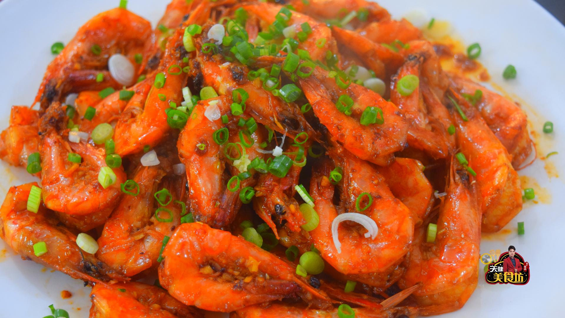 大虾最好吃的5种做法带虾头,不去虾壳外酥里嫩的大虾做法