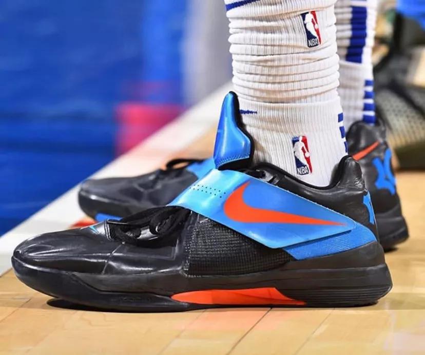 nba球鞋上脚杜兰特13,nba球星上脚杜兰特球鞋