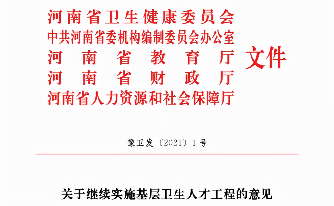 一省下发红头文件！直接影响基层医务人员执业