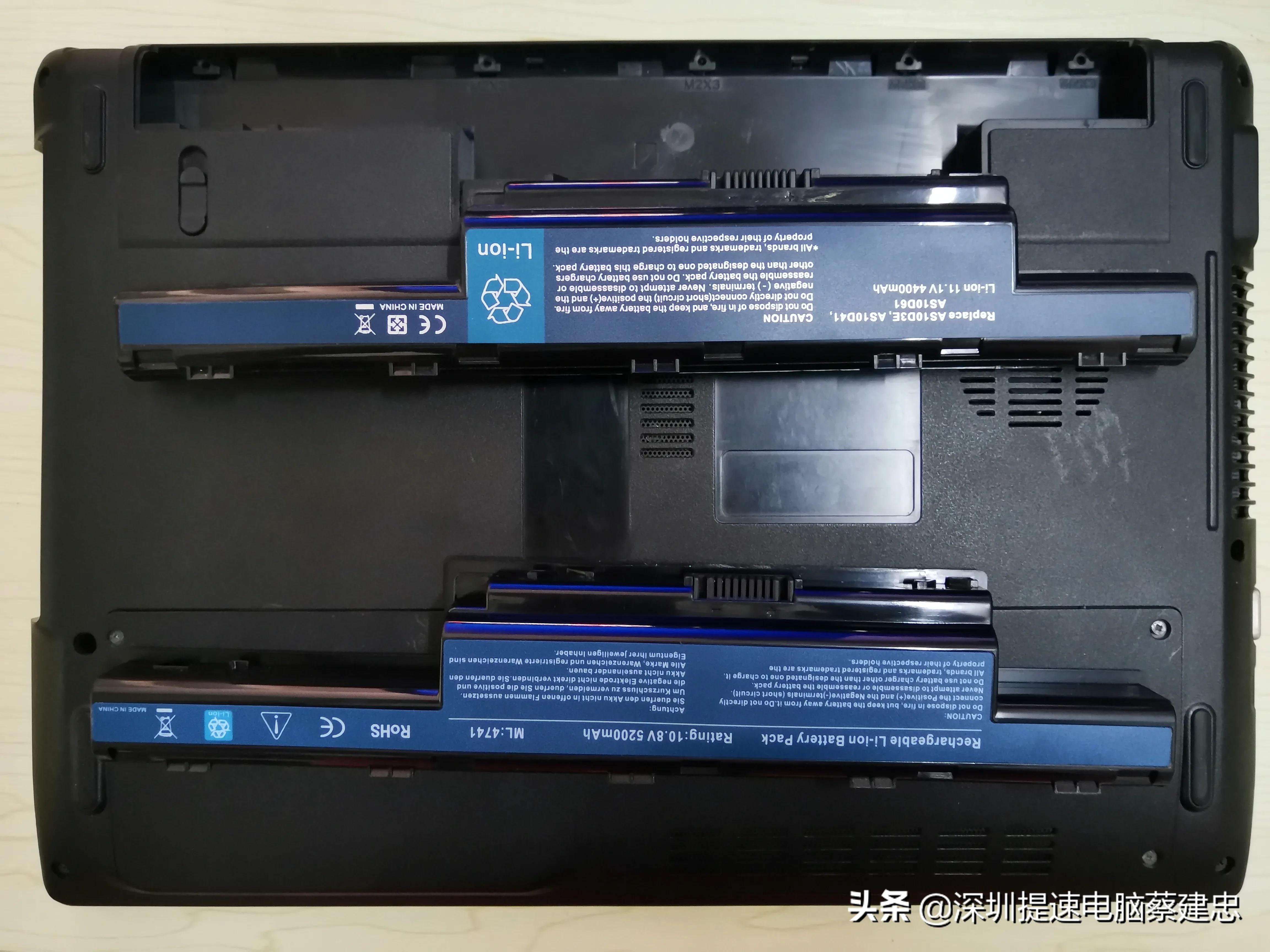 宏碁4741g笔记本拆解,宏碁4741g笔记本还值得升级不