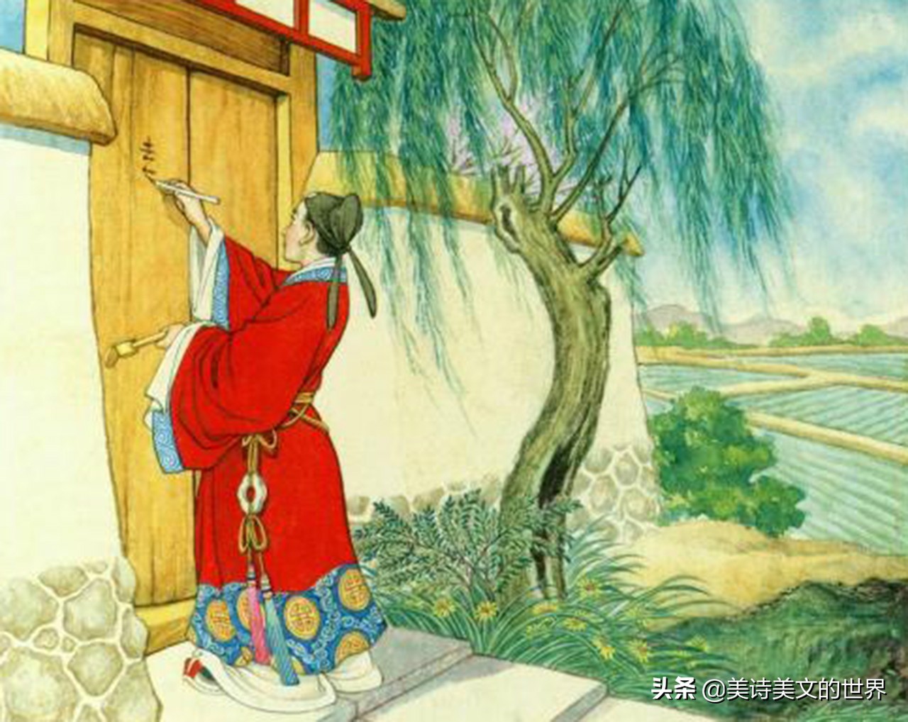 才子在墙上写了首7字诗，不少名家续写，却都不如一位酒鬼对得妙