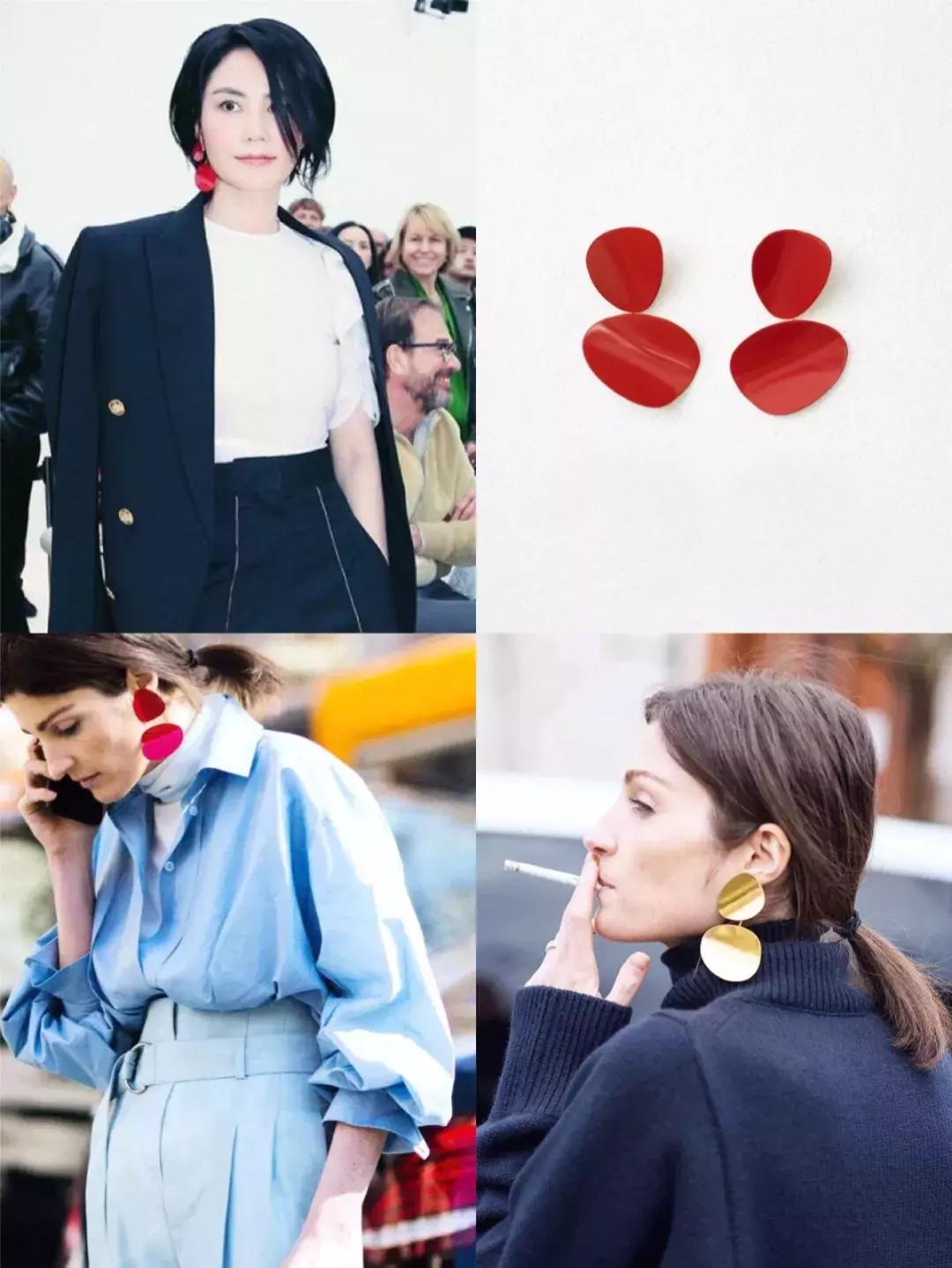 冬日系高级耳环简单,选适合自己的耳环