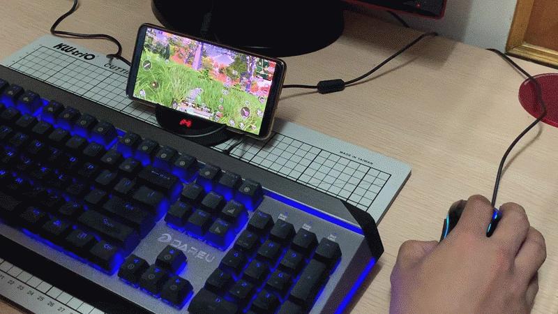 黑匣子助你在和平精英吃鸡如虎添翼，北通E1手游键鼠转换器