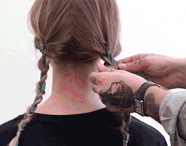 十款可爱系儿童编发技巧,三款不同风格的儿童编发