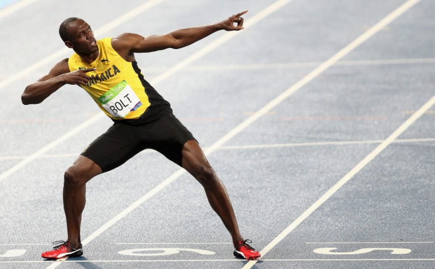 世界第一飞人博尔特,亚洲第一飞人博尔特