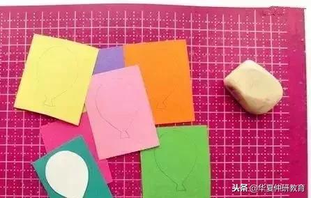 气球创意手工制作,创意手工气球印画