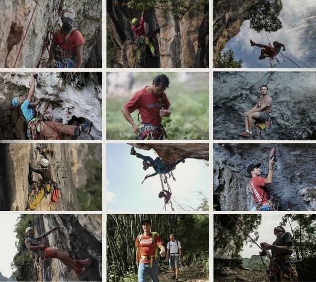 南宁马山自然岩壁攀岩,攀岩自然岩壁系列赛马山